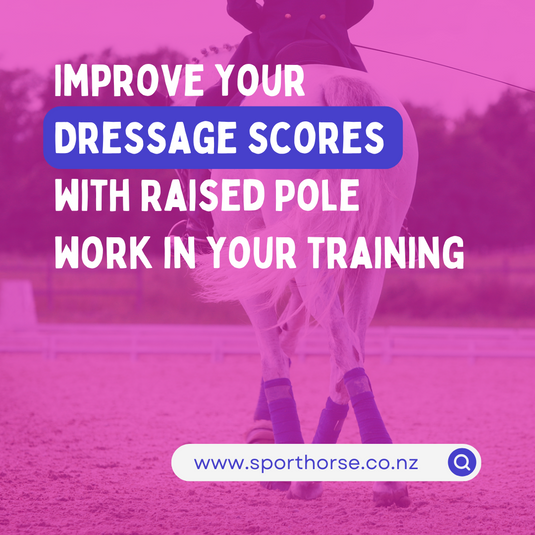 Improve your Dressage scores with Raised Pole work in your training