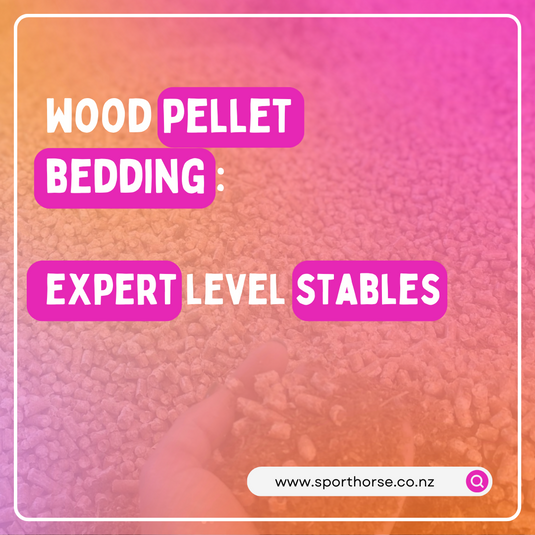 The Pro's of Wood Pellet Horse Bedding! 8 reasons you will change your bedding product after reading this Blog!