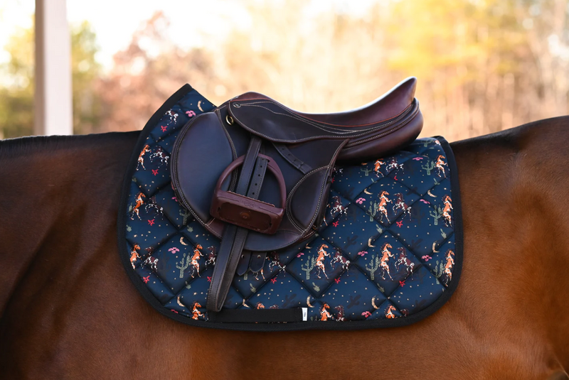 Load image into Gallery viewer, Limited Edition Dreamers n Schemers Saddle Pads
