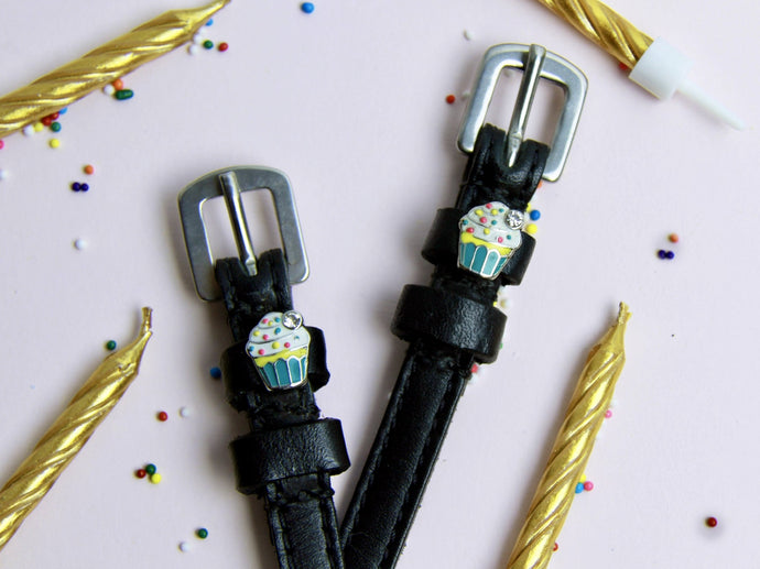 Cup Cake - Teal Spur Straps